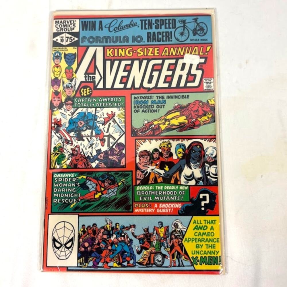 Avengers Annual #10 1981-1st Appearance of Rogue Key X-Men